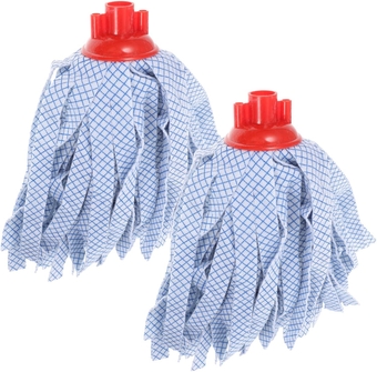 2pcs Mop Replacement Head Cotton Floor Cleaning Easy Cleaning Mop Replace Microfiber Cloth Mop Refill Wet Mop Head Refill Floor Mop Heads Mop Refills Floor Mops Components Sponge