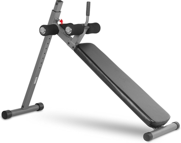 Adjustable Decline Ab Workout Bench, Ergonomic, for Sit-Ups, Crunches, Abdominal Muscles Exercise, 12-Position XM-4416.1