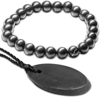 Shungite Stones Protection | Authentic from Karelia Shungite Crystal with Carbon Fullerenes | Bad Energy Protection Shungite Stone