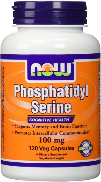 Foods Phosphatidyl Serine 100mg,(2 x 120) 240 Veg Capsules