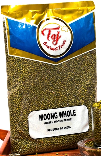 Premium Indian Moong Dal Whole, Mung Beans, (2-Pounds)