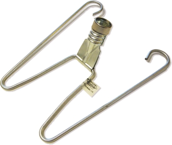 W- Frame | Wedge Dust Mop Head Wire Frame for Airplane Mops Fits Your Standard Acme Threaded Handle | Screw On Style Attachment (1)