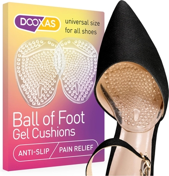 Ball of Foot Cushions for High Heels – High Heel Inserts – Gel Shoe Inserts for Relieve Foot Pain – More Comfort with Foot Cushions for Women – Shoe Metatarsal Pads for Women (One Pair)