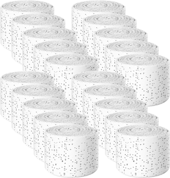 20 Pack Plaster Cloth Gauze Bandages Bulk Each Roll 5 Yards Plaster Strips Belly Casting Kit Pregnancy for Belly Casting and Hobby Craft, Masks (2 x 180 Inch)