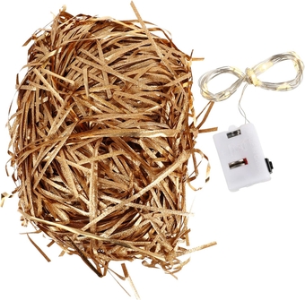 1 Pack Raffia Shredded Tissue Paper Easter Egg Basket Stuffers Shred Filler Bulk Paper Shreds Confetti Paper Ribbon Wedding Decor Crinkle Cut Paper Shredded Paper Flash Metal