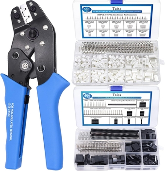 580PCS JST PH Connector kit 2.0mm 2/3/4/5/6Pin Housing+ JST Crimping Tool,Dupont Crimping Tool,JST Crimper,Dupont Crimper+ 600PCS Dupont Connector Kit 2.54mm 1/2/3/4/5/6/7 Pin Housing