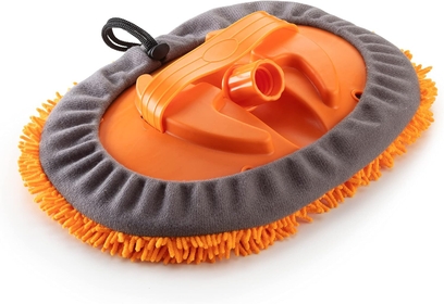 Wall Duster Car Duster Chenille Microfiber Cleaning Head // Use by Hand or as Extension Pole Attachment (Pole Sold Separately)
