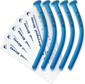 Nasopharyngeal Airway Emergency Kit 5X 7mm Individually Packaged Nasal Valves with 5 Packs of Lubricating Jelly - EMS Essential for Nasal Passage Opener