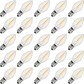 C7led Bulbs-25pk-clear