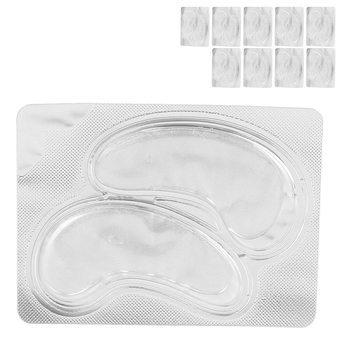 Under Eye Collagen Patches, Under Eye Masks Reduce Fine Lines for Home Use for Travel Use(Silver sand)