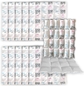 12 Sheets (24 Cell/Sheet)