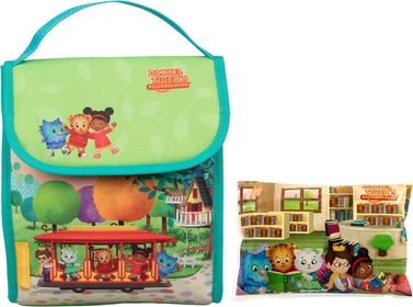 Daniel Tiger's Neighborhood - Insulated Durable Lunch Bag Tote Kit with Ice Pack - Trolley