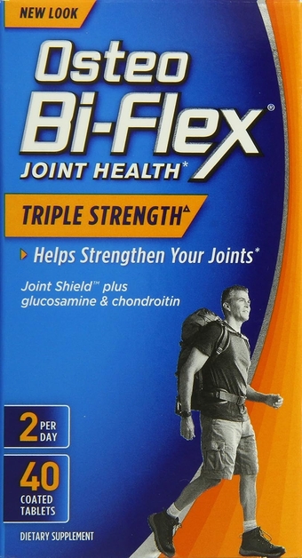BiFlex Triple Strength Glucosamine Chondroitine Joint Supplement, 40 Count