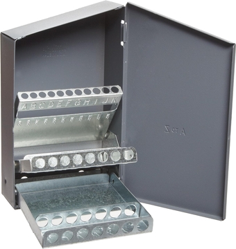 Drill Bit Case, 26 Bit Capacity, for Letter Sizes A - Z - 57808