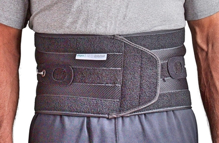 Aspen Quikdraw PRO Back Brace, Patented Pulley System for Targeted Compression, Back Braces for Lower Back Pain Relief for Herniated Disc, Sciatica, Scoliosis for Men & Women, Black XX-Large