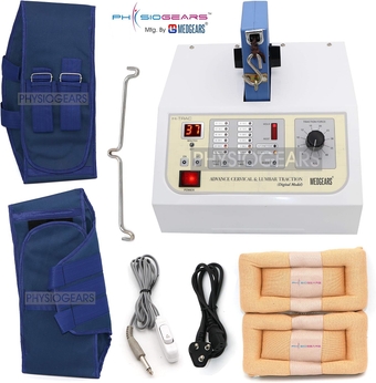 Advance Cervical Lumber Traction (Manual Mode) Physiotherapy Machine Traction Machine for Physiotherapy Traction Machine for Lumber Cervical Neck Traction Device