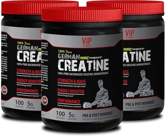 Stamina Endurance - Pure German CREATINE Powder - MICRONIZED CREATINE MONOHYDRATE CREAPURE 500G 100 Servings - Stamina Supplements