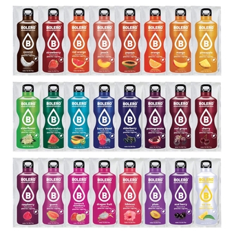 – Assorted Fruit Flavors Flavored, Sugar Free and Low Calorie Powdered Drink Mix, Makes 1/2 Gallon for Strong Flavor or 1 Gallon for Mild Flavor, 24 Large Sachets - Europe's Favorite Drink Mix