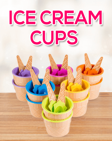 ice cream cups