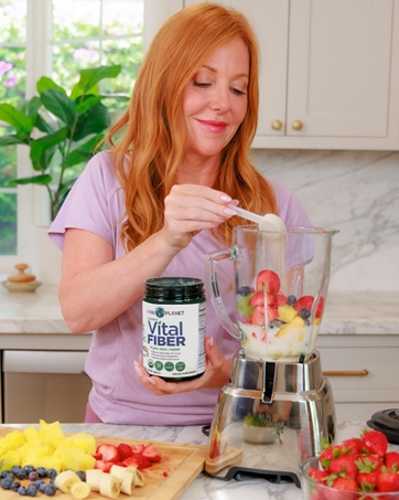 recipe fruit fruits mixes well fiber shake blend blends blender scoop