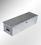 labwork Truck Pickup Underbody Aluminum Tool Box Trailer Storage Bed w/Lock
